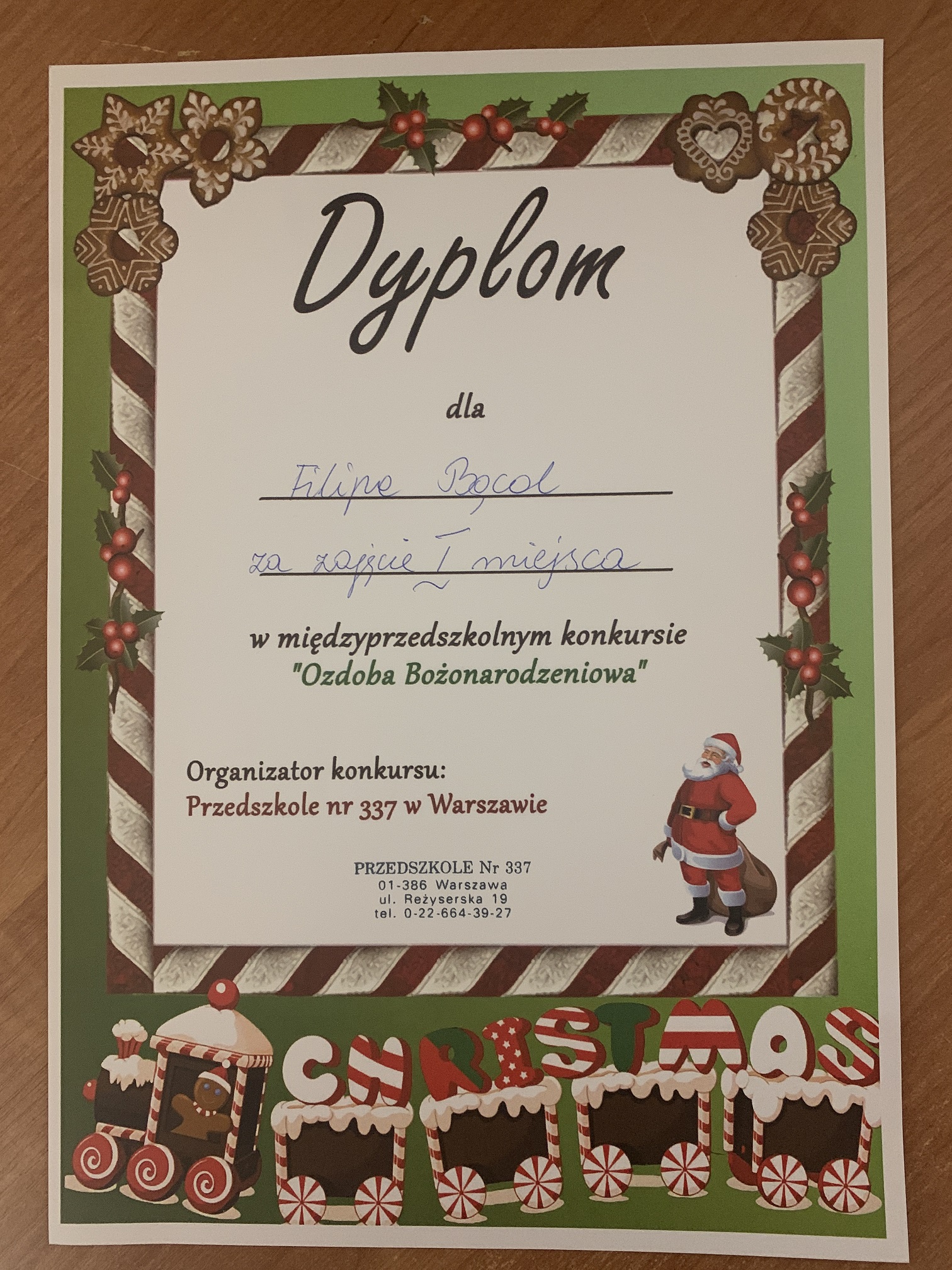 Galeria - Przedszkole 390 w Warszawie